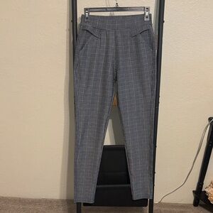 Gray Checkered Pants